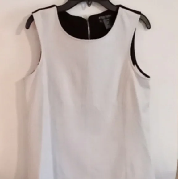 Etcetera Genuine Leather Polyester Top - Picture 7 of 12